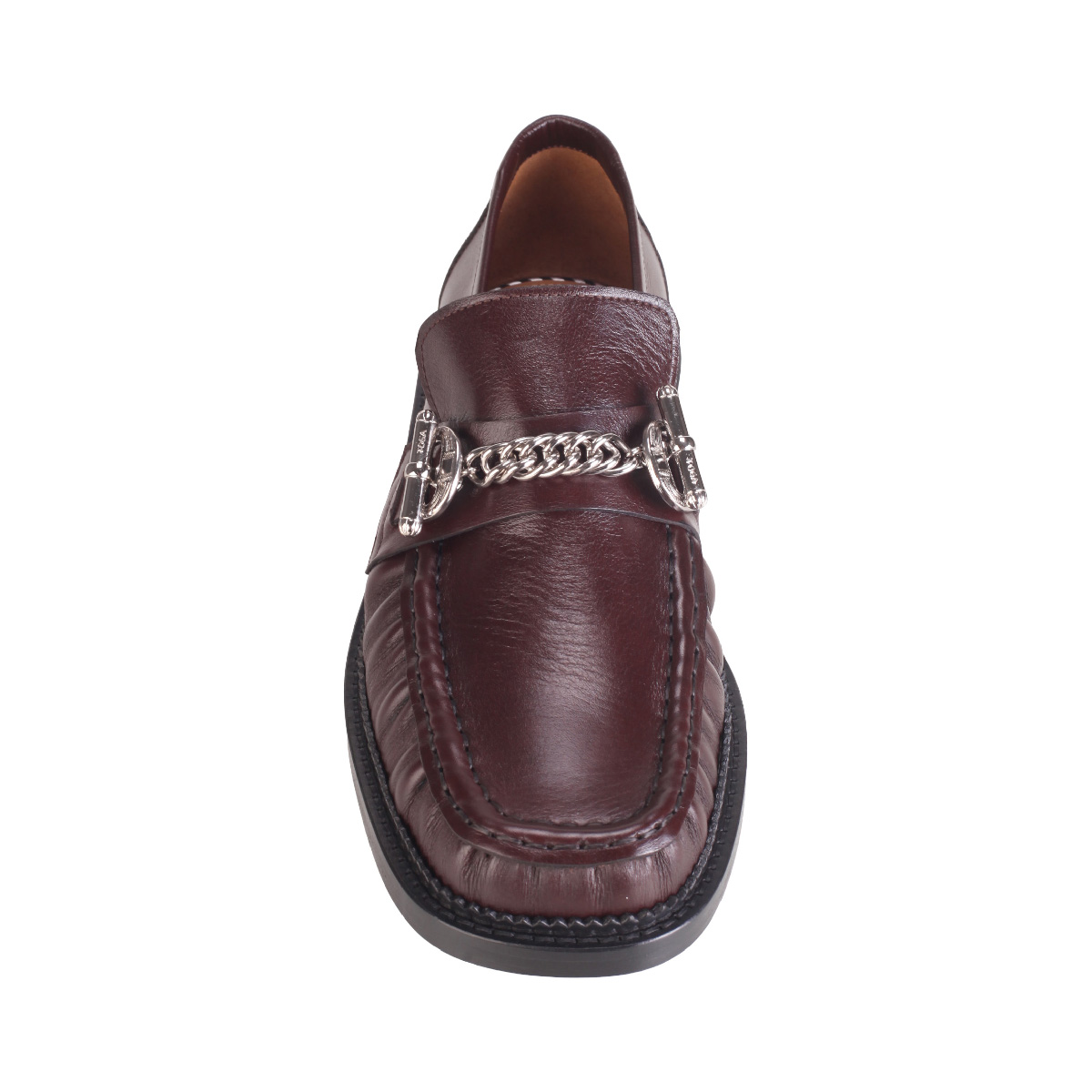 AJ1523 leather loafer Toga Virilis man dark brown