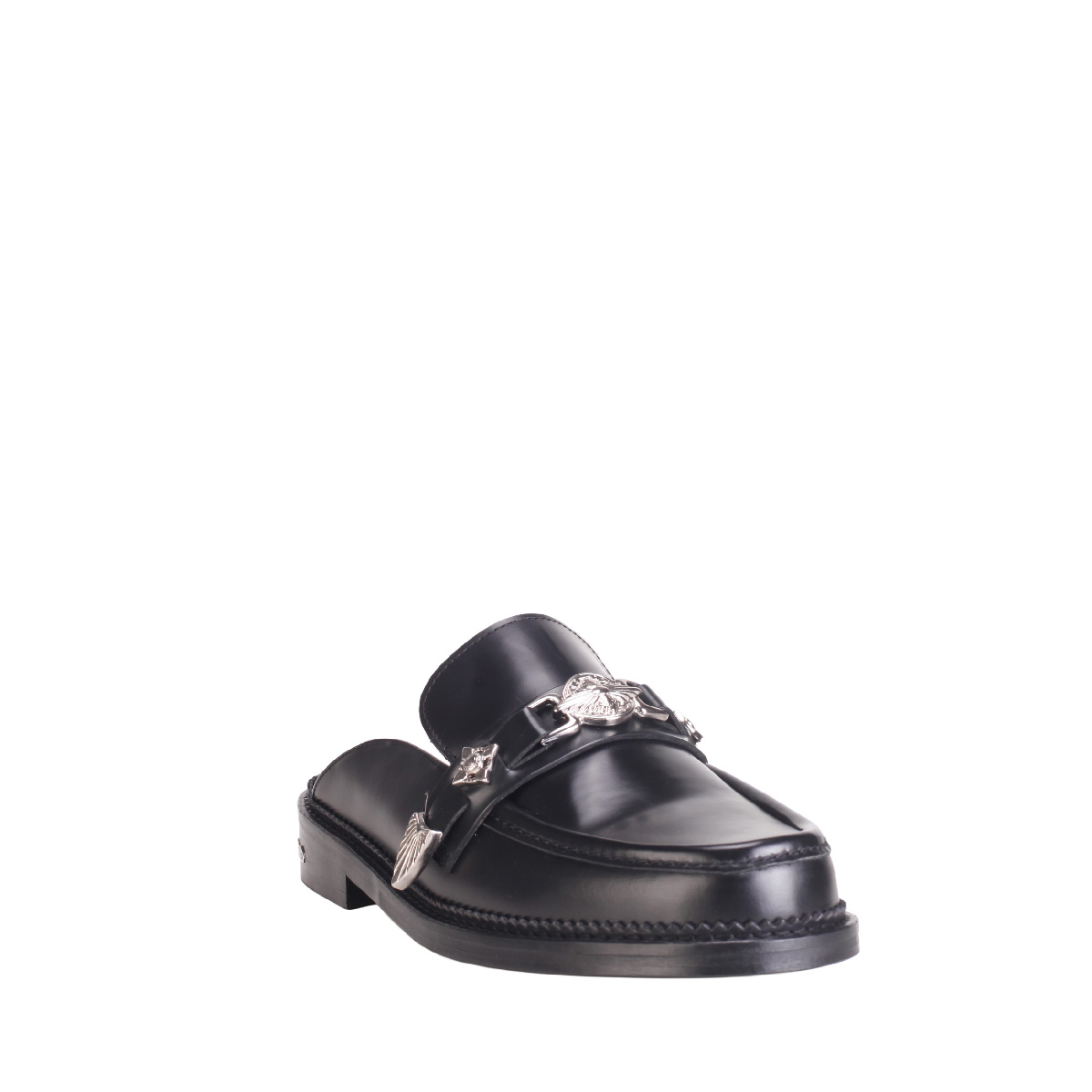 AJ1528 leather sandal Toga Virilis man black