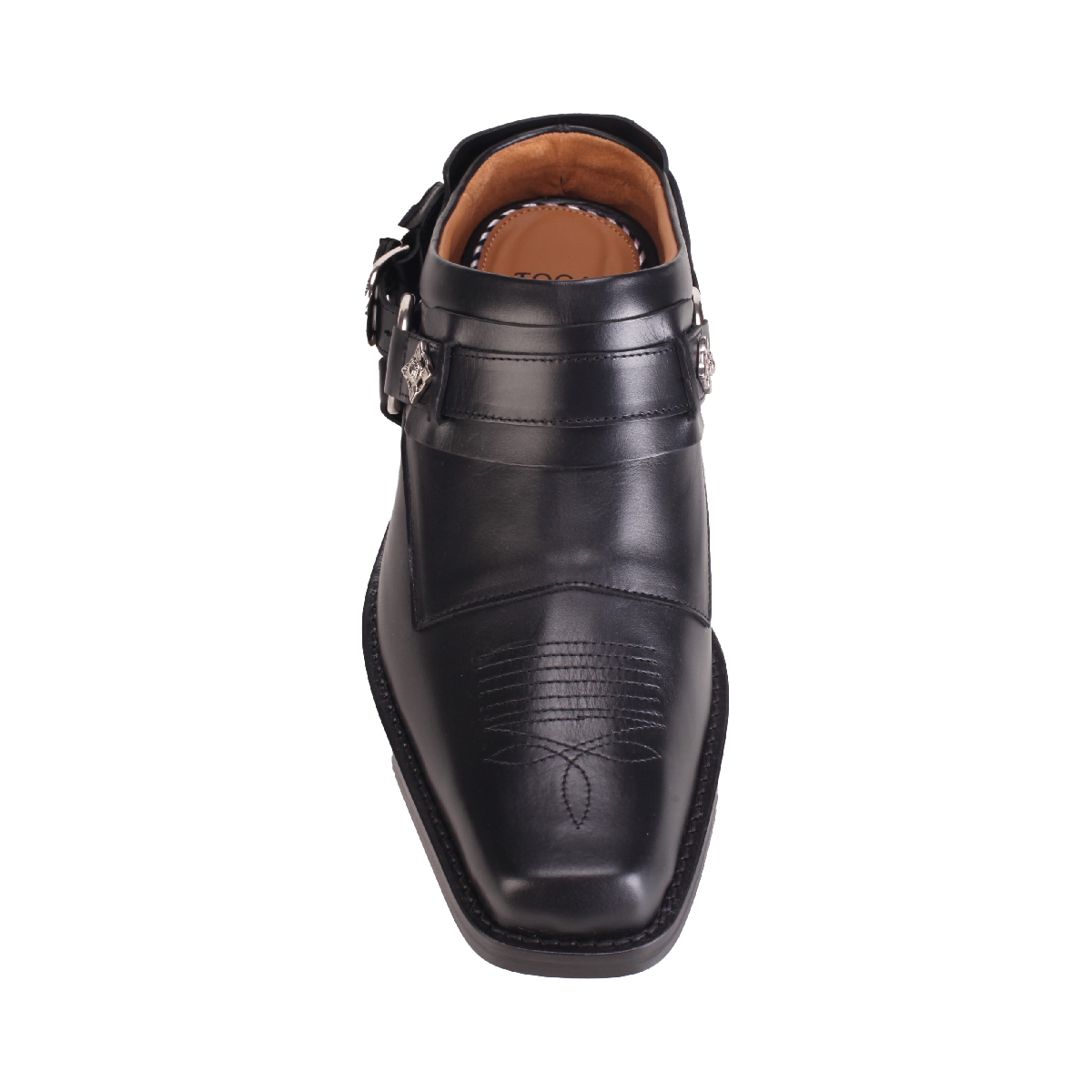  AJ910 Leather shoes black men 