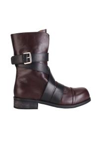 Belt Boot Egonlab dark brown man