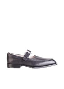 Egonlab mary jane shoes black leather man 