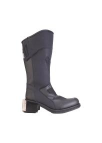 GMBH knee high moto boot Black man