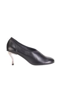 Nicole Saldaña Harper Black heel loafer woman 