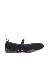 Nicole Saldaña sophie black suede mary jane women 