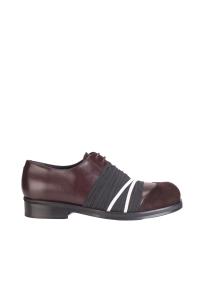 Stefan Cooke lace shoes elastic brown leather man 