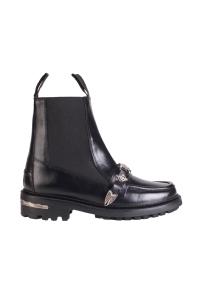 AJ1150 chelsea boots black women 