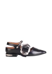 Toga Pulla AJ1232 black ballerina flats shoes Woman