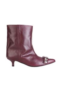 Toga Pulla kitten heel leather boots woman 