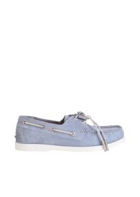 Toga Pulla AJ1484 light blue suede Boat shoes women