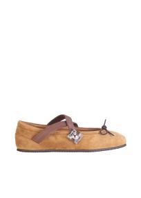 AJ1518 ballerina Toga Pulla woman khaki
