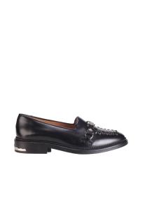 Toga Virilis aj1470 black leather loafer man 
