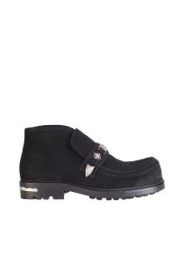 AJ1521 boots suede Toga Virilis man black